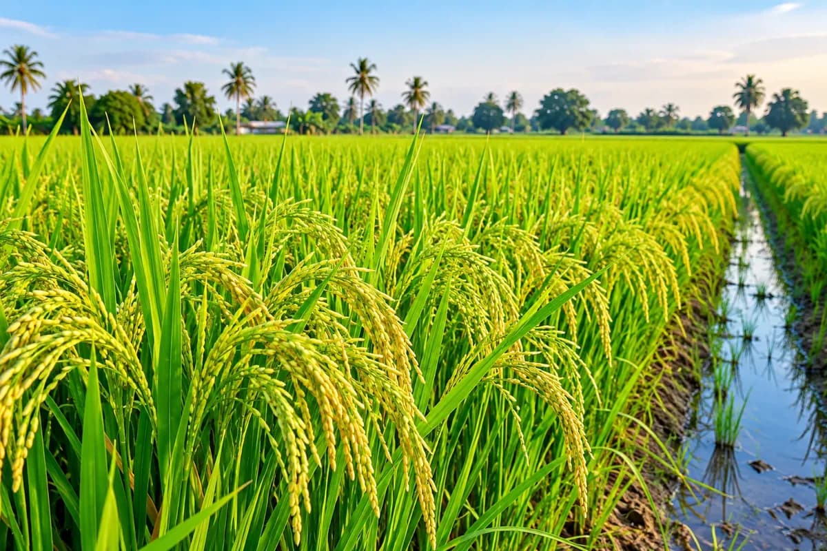 Paddy crop nutrition research by Navamitraa Agri Tech